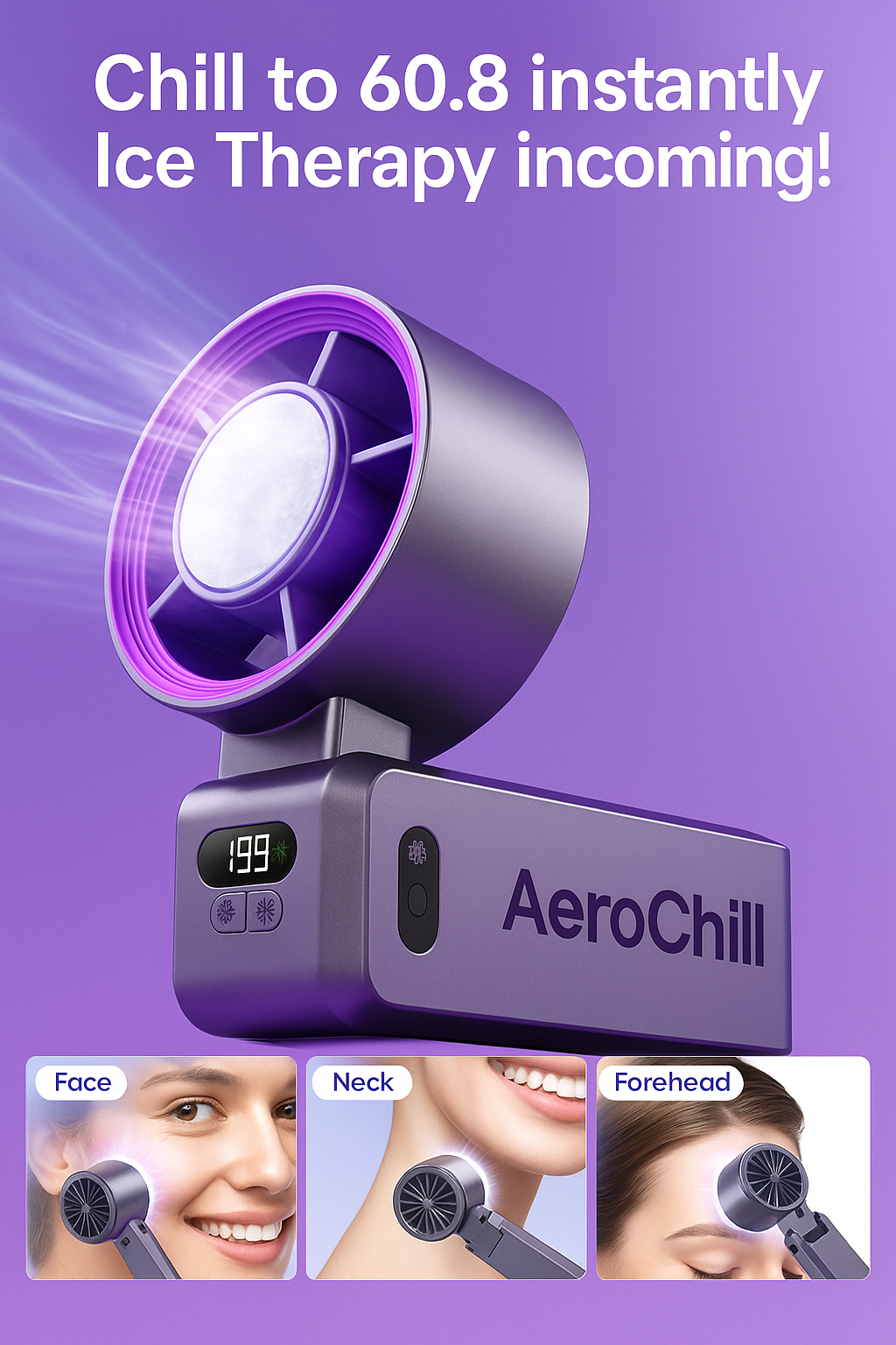 AeroChill™  Handheld Fan