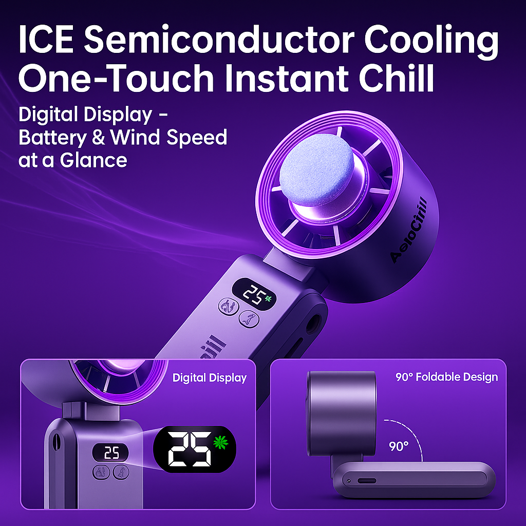 AeroChill™  Handheld Fan