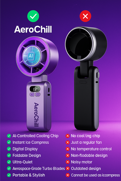AeroChill™  Handheld Fan